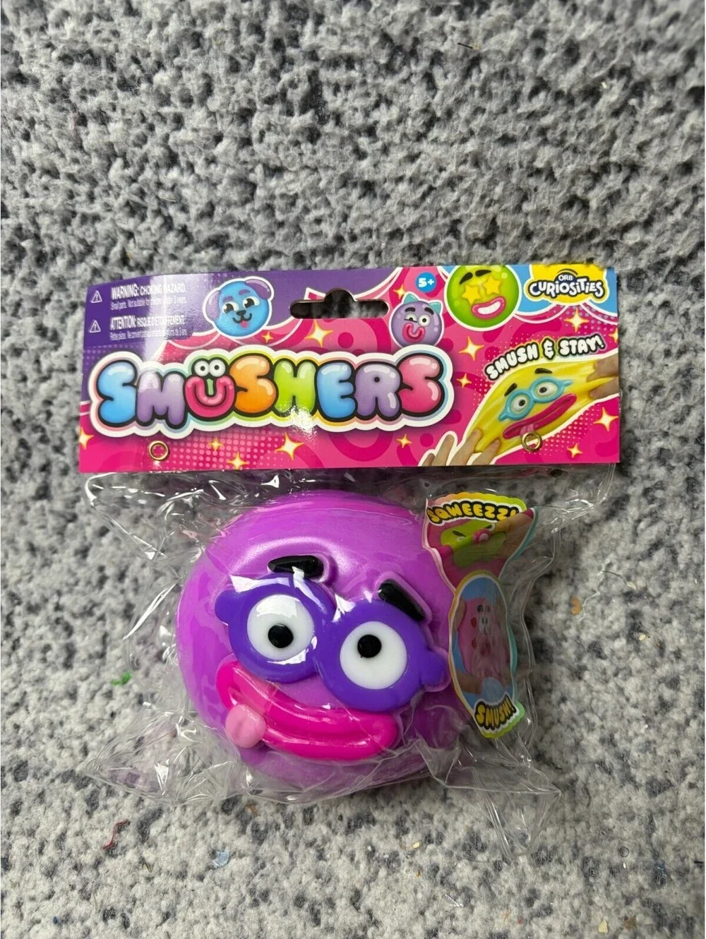 Purple Smusher- Authentic Orb smusher Face Swapping Toy Fast Shipping